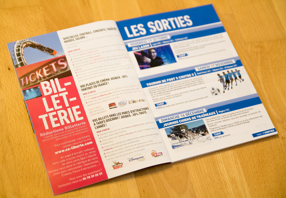 Sport Liberté, 2012/2013 catalogue.